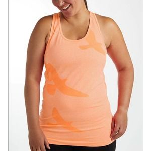 Oiselle Flyte Orange Tank Top